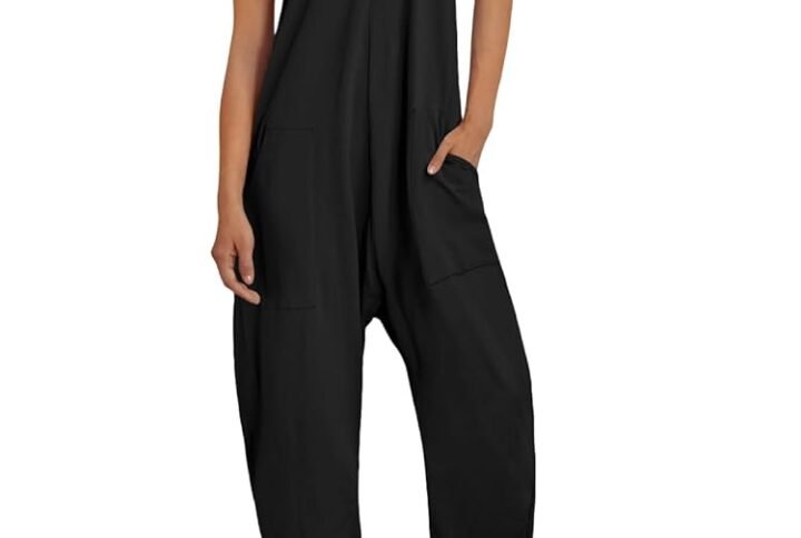 AUTOMET Jumpsuits for Women Casual Summer Outfits Rompers Comfy Beach Vacation Trendy Overalls Jumpers Fashion Clothes 2025