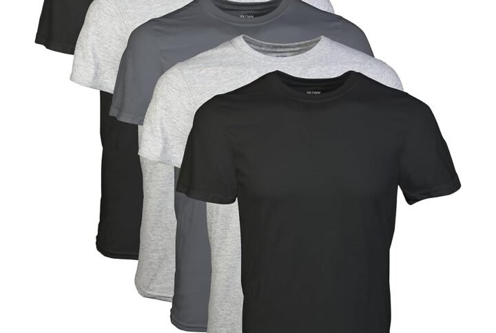 Gildan Men's Crew T-Shirts, Multipack, Style G1100